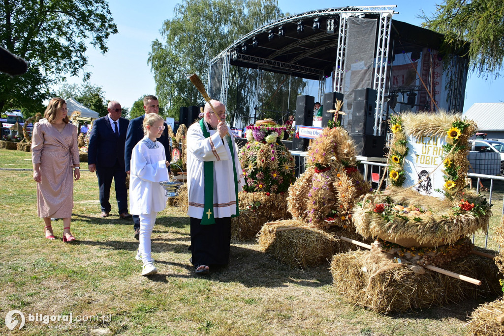 Dożynki powiatu biłgorajskiego w Obszy: Święto plonów i wdzięczności