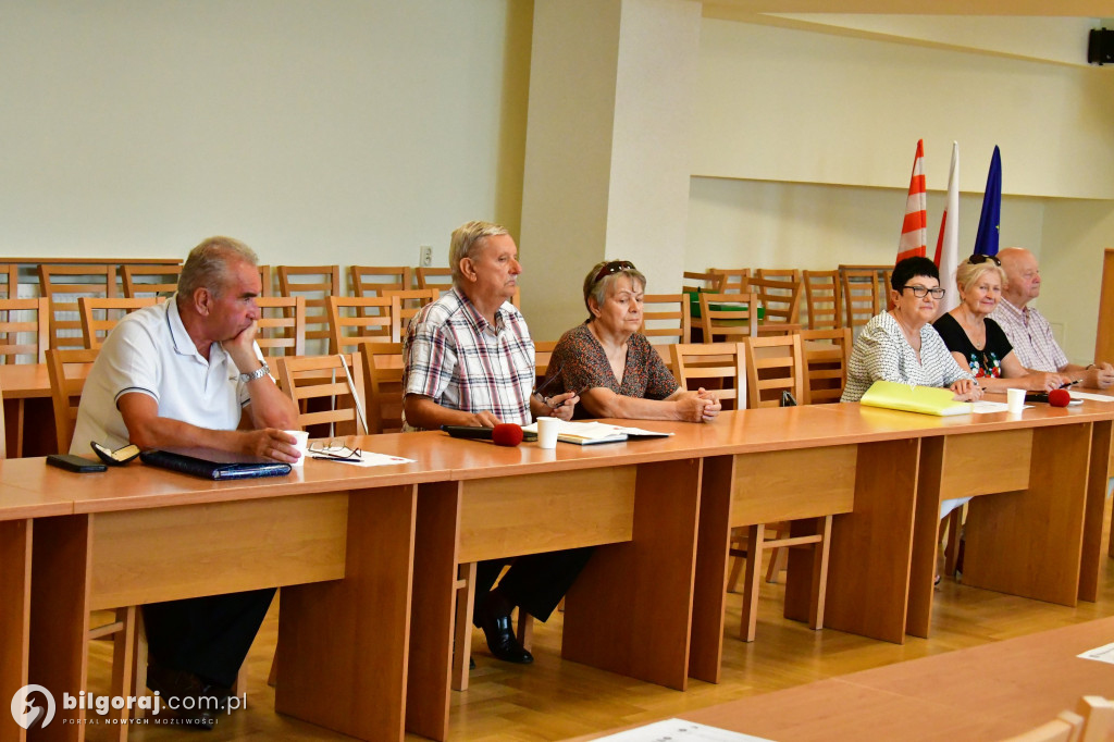 IX sesja Biłgorajskiej Rady Seniorów: Rozwój miasta i wsparcie dla seniorów