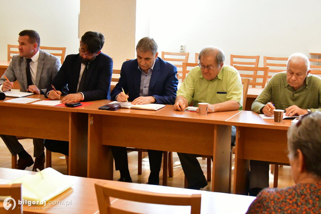 IX sesja Biłgorajskiej Rady Seniorów: Rozwój miasta i wsparcie dla seniorów