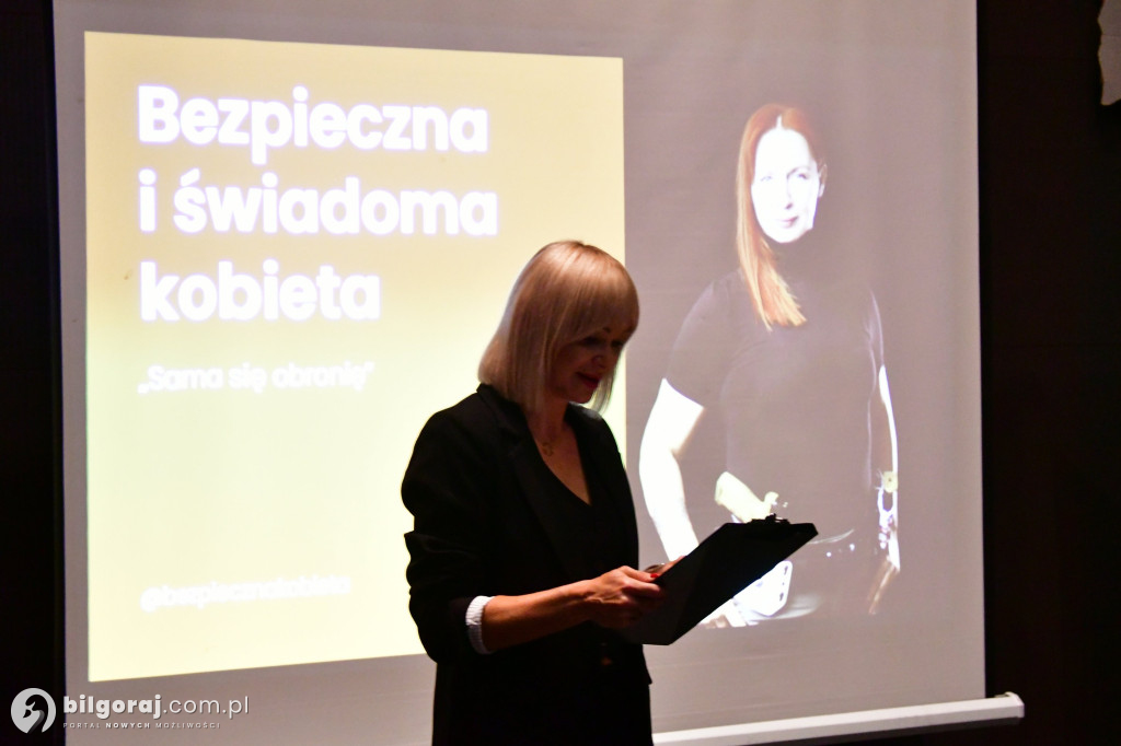 Zajęcia z samoobrony dla kobiet ruszyły w Biłgoraju