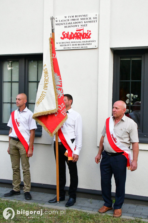 Biłgoraj uczcił 44. rocznicę porozumień sierpniowych