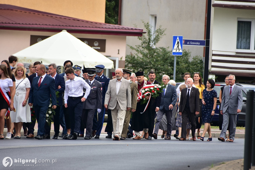 Cześć Bohaterom: Uroczystości 85. rocznicy wybuchu II wojny światowej w Biłgoraju