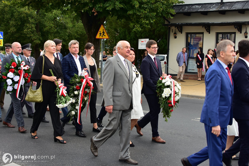 Cześć Bohaterom: Uroczystości 85. rocznicy wybuchu II wojny światowej w Biłgoraju