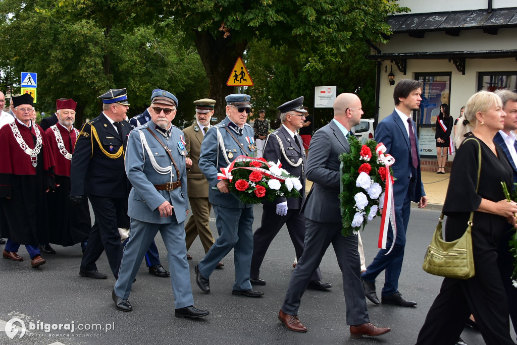 Cześć Bohaterom: Uroczystości 85. rocznicy wybuchu II wojny światowej w Biłgoraju