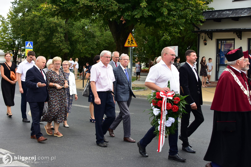 Cześć Bohaterom: Uroczystości 85. rocznicy wybuchu II wojny światowej w Biłgoraju