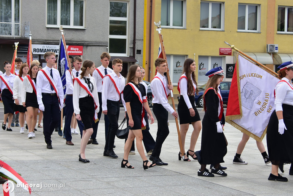 Cześć Bohaterom: Uroczystości 85. rocznicy wybuchu II wojny światowej w Biłgoraju