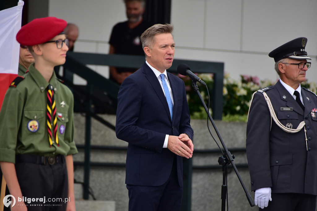 Cześć Bohaterom: Uroczystości 85. rocznicy wybuchu II wojny światowej w Biłgoraju