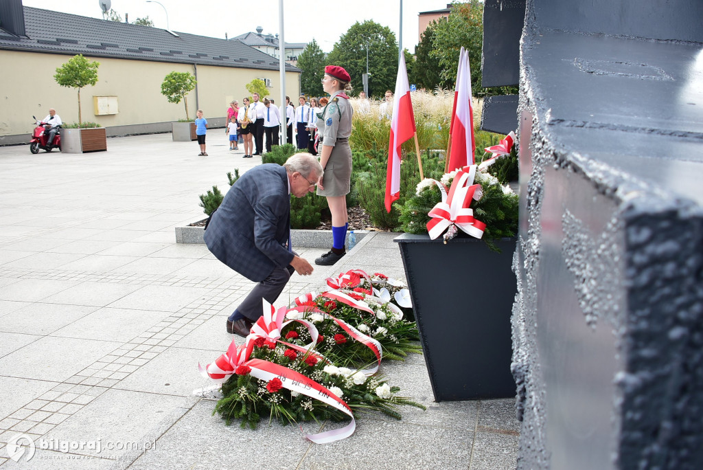 Cześć Bohaterom: Uroczystości 85. rocznicy wybuchu II wojny światowej w Biłgoraju
