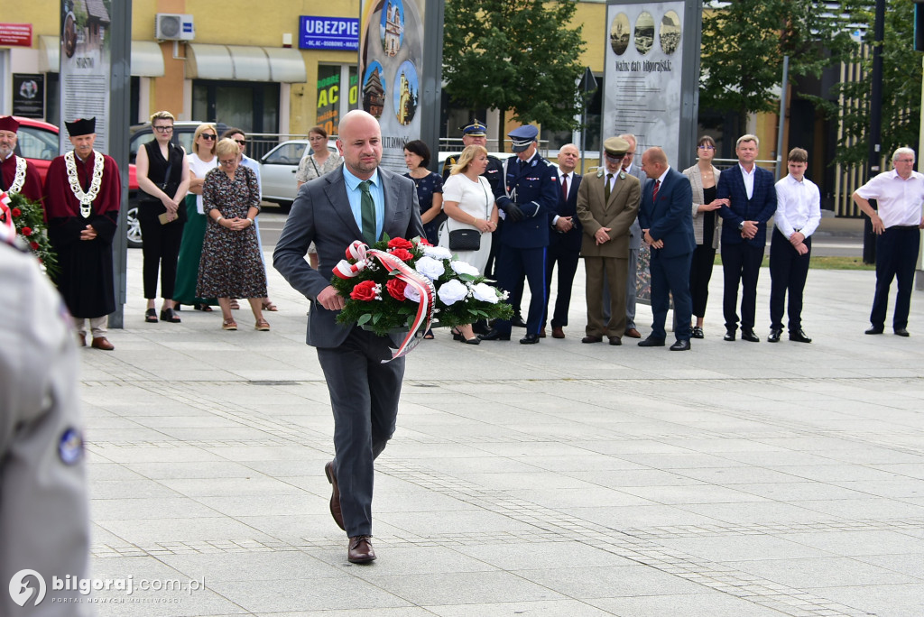 Cześć Bohaterom: Uroczystości 85. rocznicy wybuchu II wojny światowej w Biłgoraju