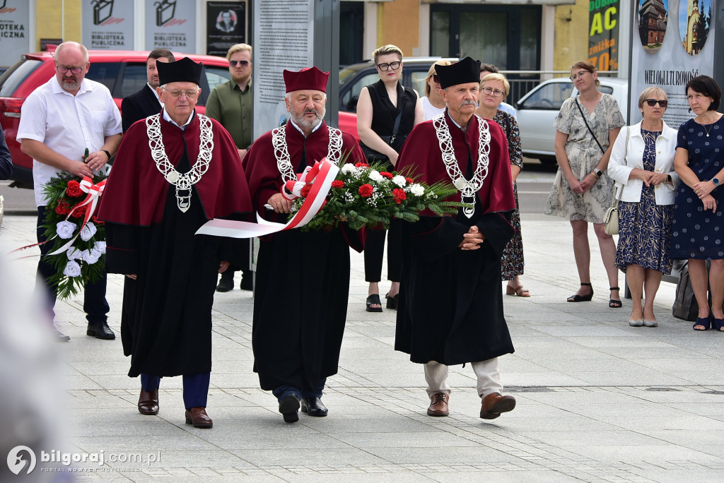 Cześć Bohaterom: Uroczystości 85. rocznicy wybuchu II wojny światowej w Biłgoraju