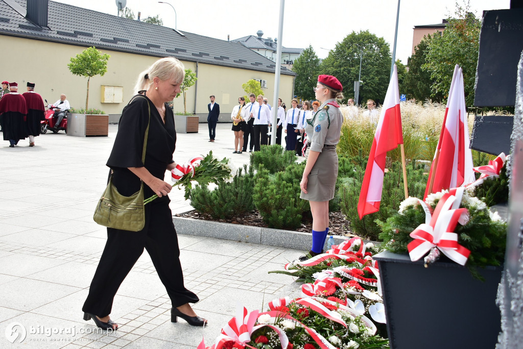 Cześć Bohaterom: Uroczystości 85. rocznicy wybuchu II wojny światowej w Biłgoraju