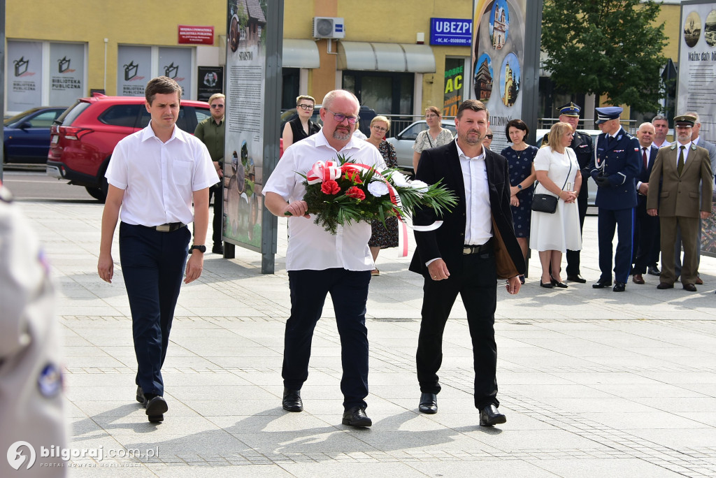 Cześć Bohaterom: Uroczystości 85. rocznicy wybuchu II wojny światowej w Biłgoraju