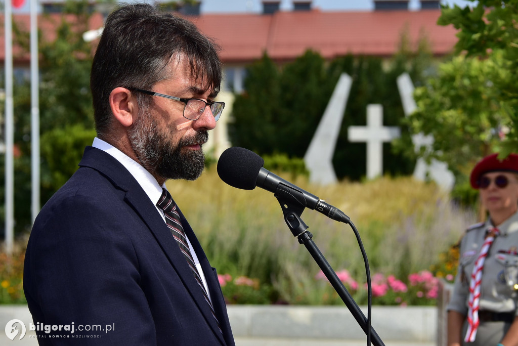 Cześć Bohaterom: Uroczystości 85. rocznicy wybuchu II wojny światowej w Biłgoraju