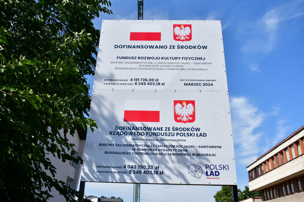 Rosną mury hali sportowej przy RCEZ