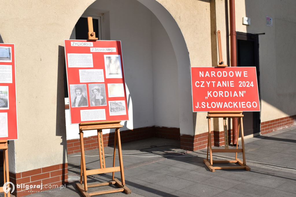 Kordian na scenie letniej tarnogrodzkiego TOK-u