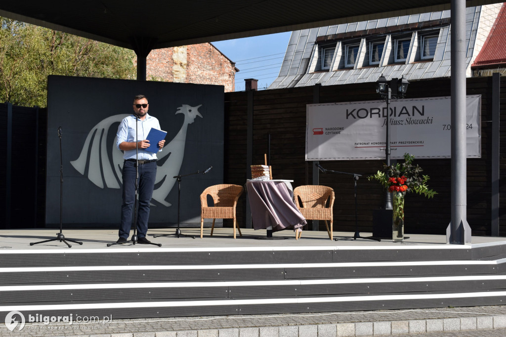 Kordian na scenie letniej tarnogrodzkiego TOK-u