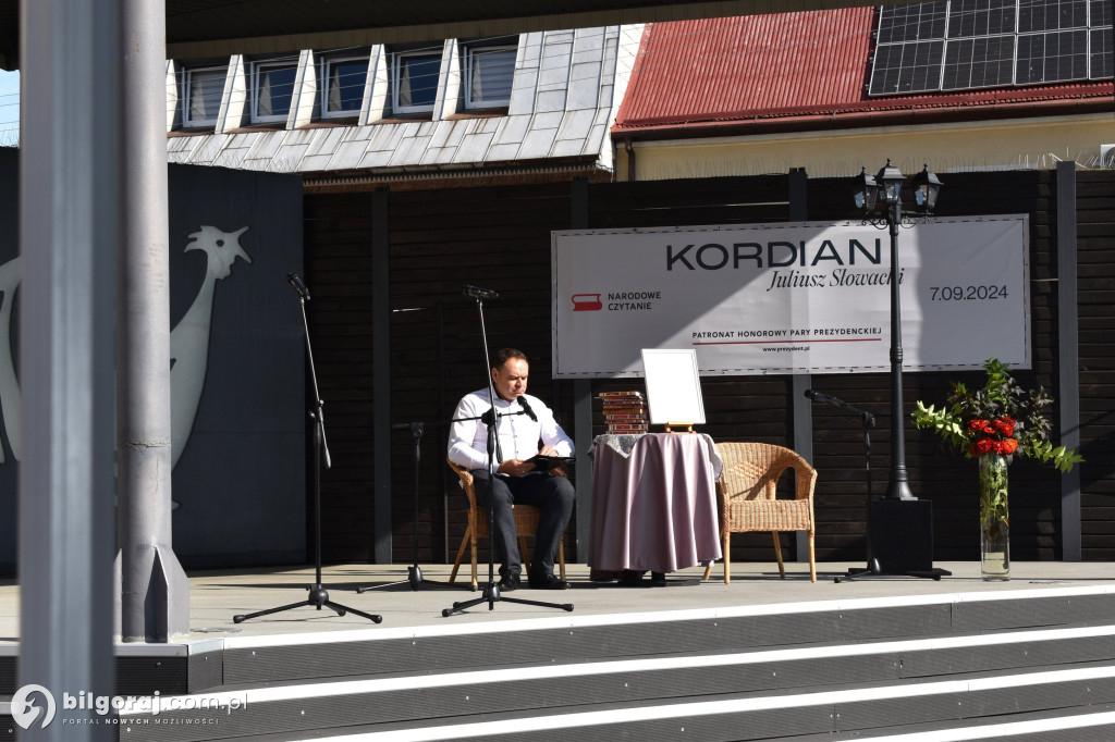 Kordian na scenie letniej tarnogrodzkiego TOK-u