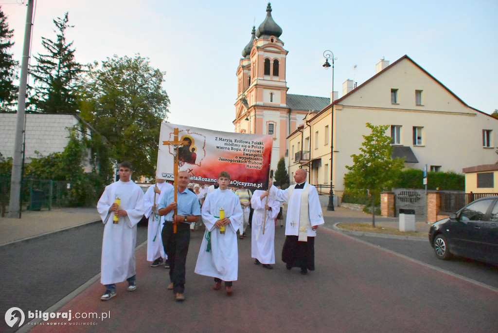 Krucjata Różańcowa za Ojczyznę w Biłgoraju: Świadectwo wiary i nadziei