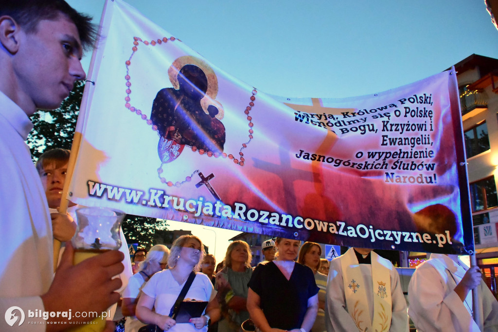 Krucjata Różańcowa za Ojczyznę w Biłgoraju: Świadectwo wiary i nadziei