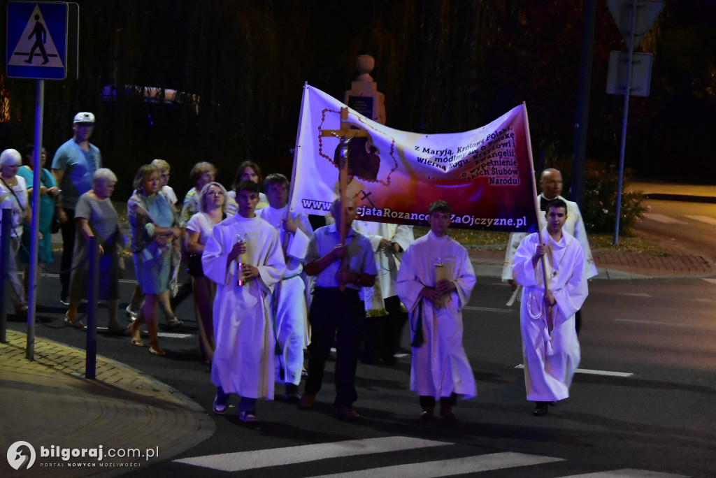 Krucjata Różańcowa za Ojczyznę w Biłgoraju: Świadectwo wiary i nadziei