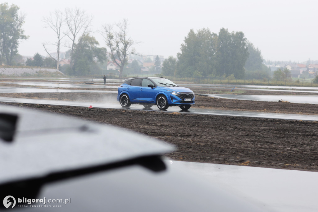 Dziennikarze z TVN Turbo na Autodromie w Biłgoraju
