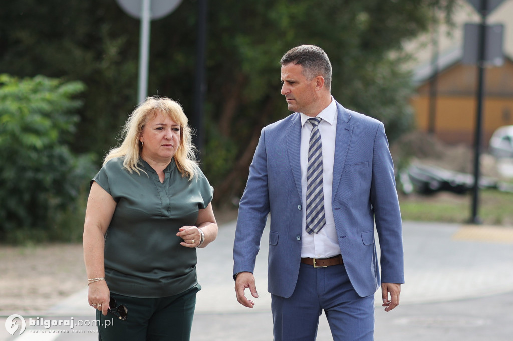Bezpieczniejsza komunikacja w Biłgoraju – zakończenie budowy drogi dla pieszych i rowerów przy Bagiennej