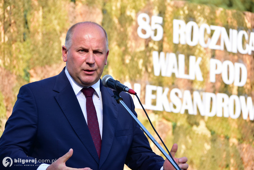 Pamięć o bohaterach: 85. rocznica walk wrześniowych pod Aleksandrowem