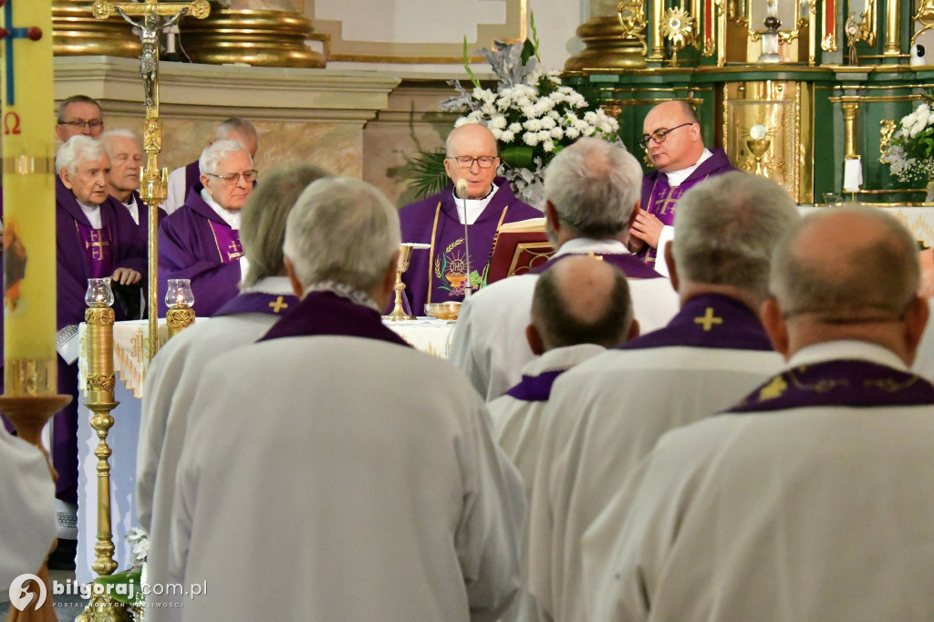 Msza św. żałobna za śp. ks. Józefa Czuka