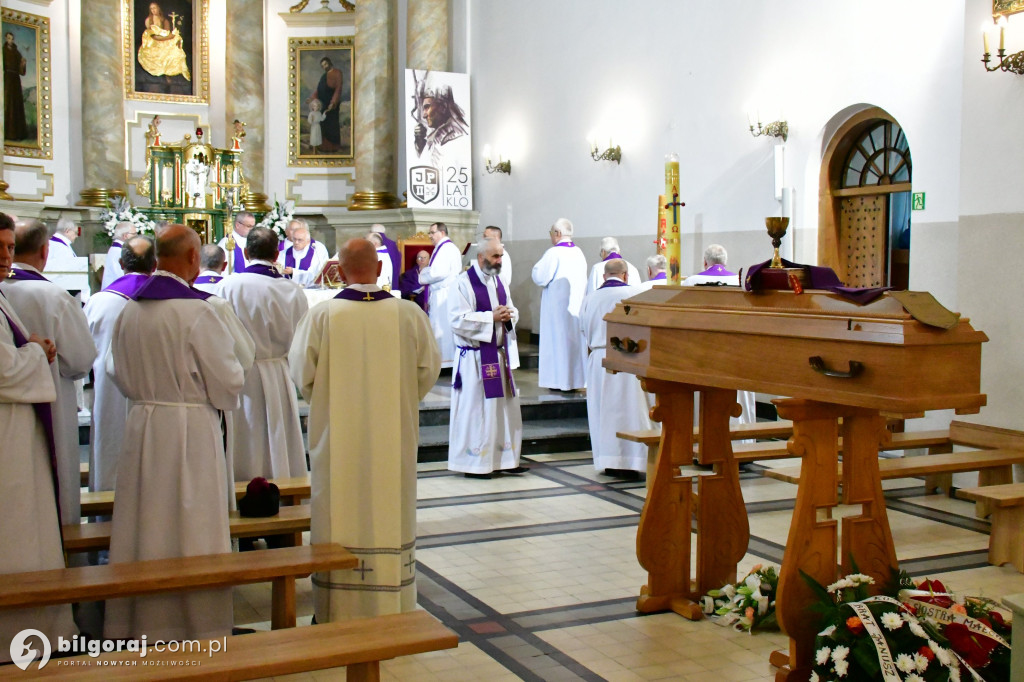 Msza św. żałobna za śp. ks. Józefa Czuka