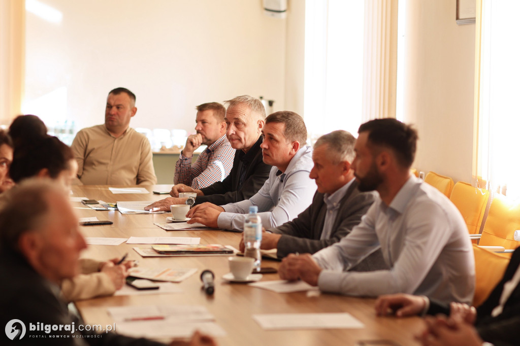 Delegaci rolników spotkali się w Biłgoraju