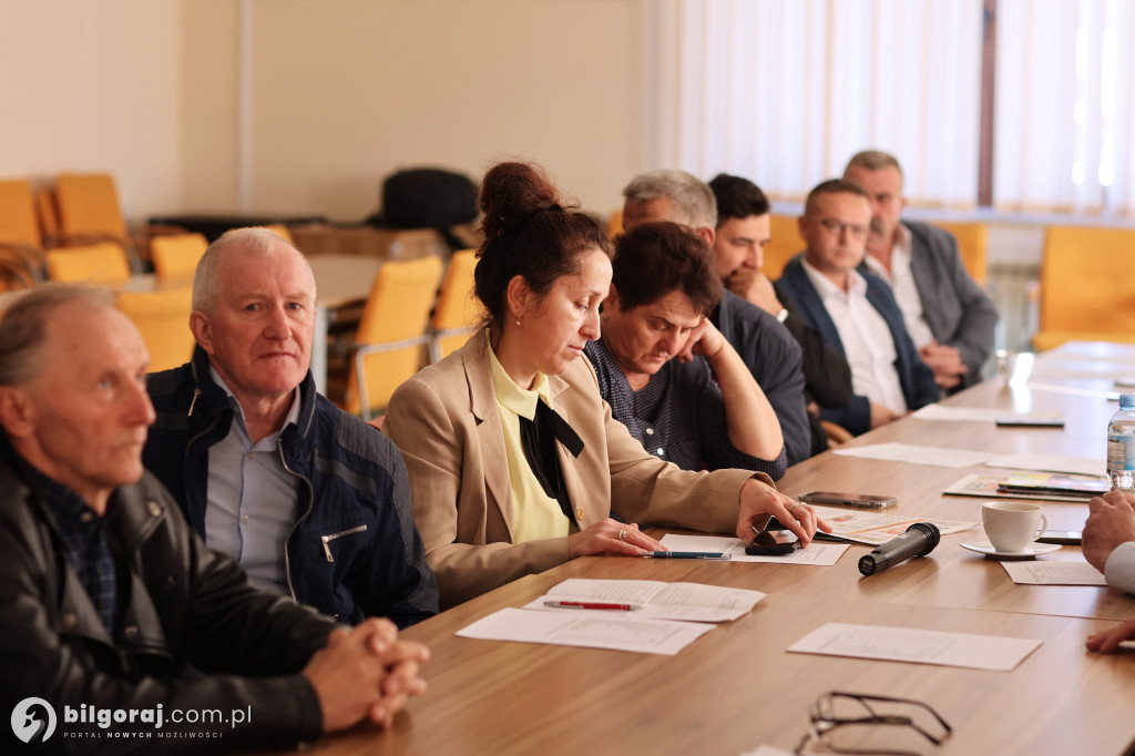 Delegaci rolników spotkali się w Biłgoraju