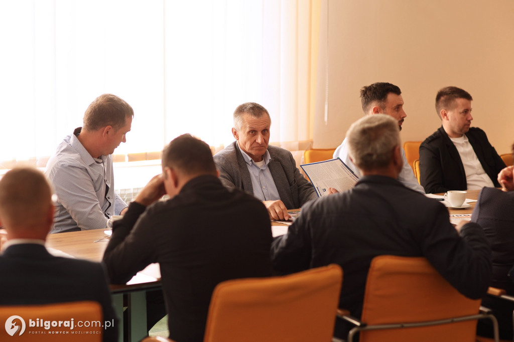 Delegaci rolników spotkali się w Biłgoraju