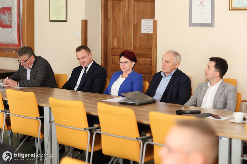 Delegaci rolników spotkali się w Biłgoraju