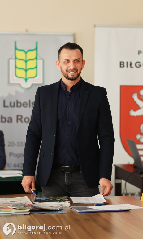 Delegaci rolników spotkali się w Biłgoraju