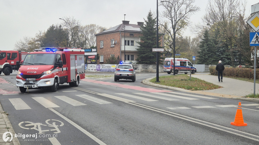 Zablokowane jedno z ważniejszych biłgorajskich skrzyżowań