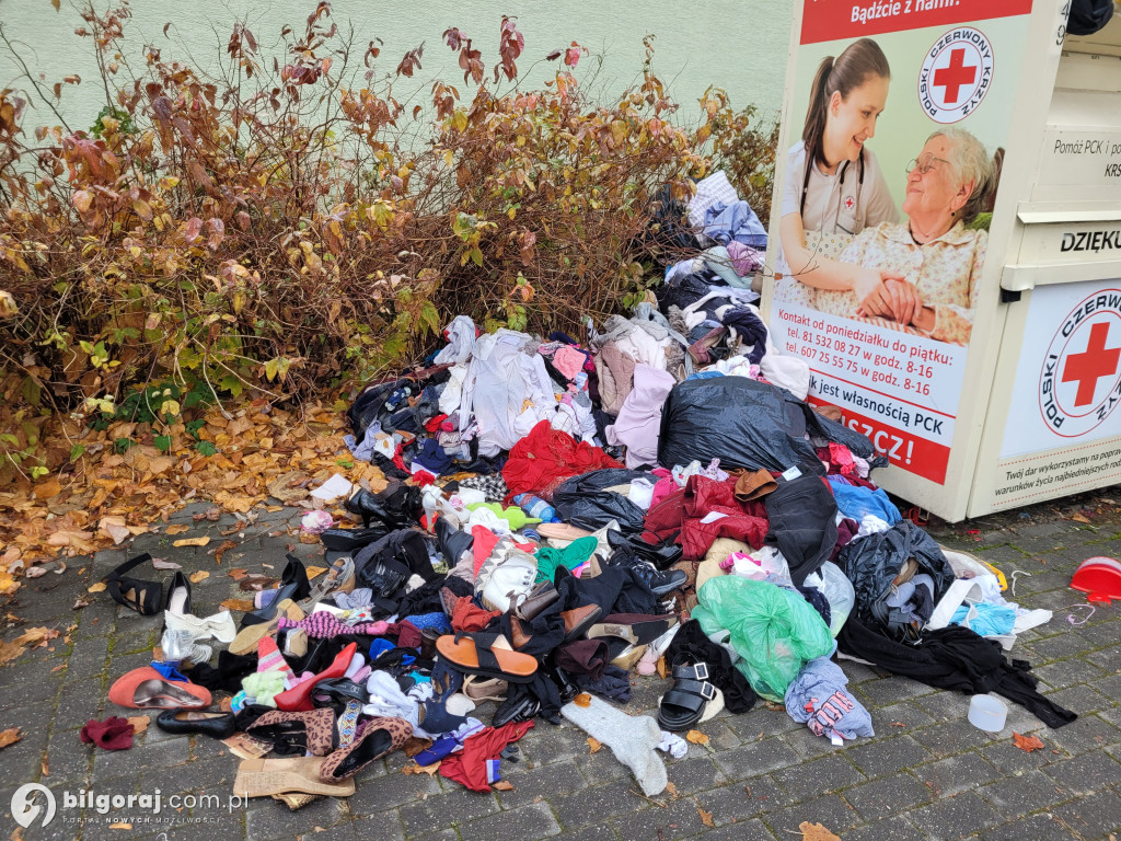 Apel do mieszkańców Biłgoraja: Dbajmy o czystość w naszym mieście!