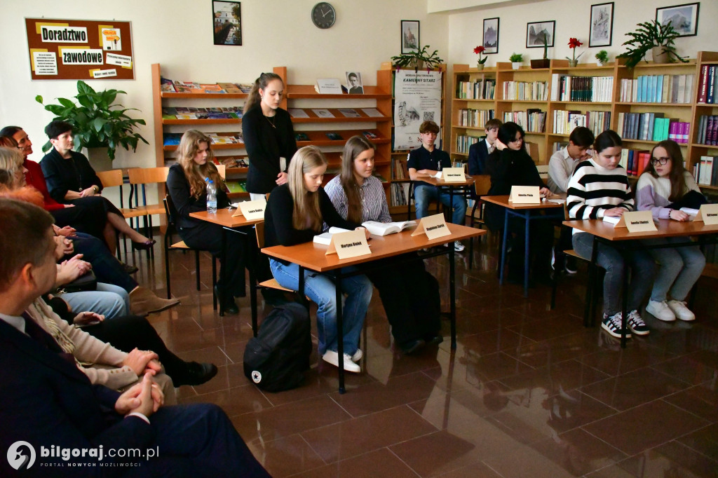 Piękno czytania: Powiatowy Konkurs w biłgorajskiej Budowlance