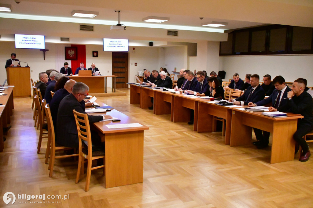 Opłata za śmieci w górę, podatki zdjęte z obrad sesji Rady Miasta Biłgoraja