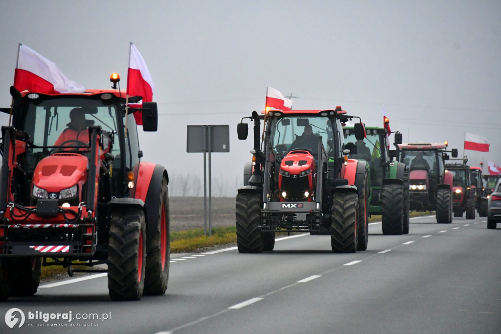 Protesty rolników w Tarnogrodzie: Walka o przyszłość polskiego rolnictwa