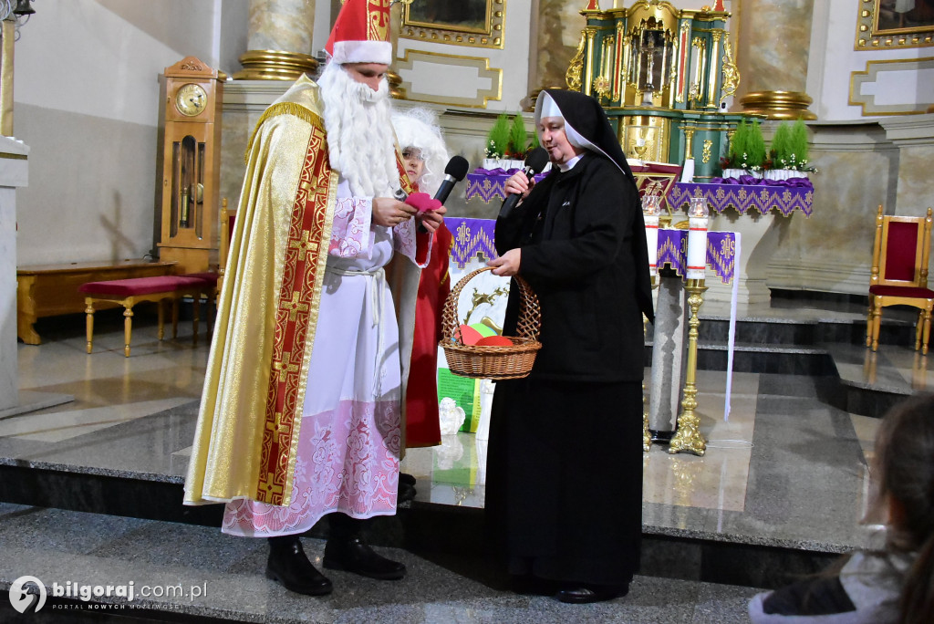 Wizyta Świętego Mikołaja w Kościele św. Marii Magdaleny