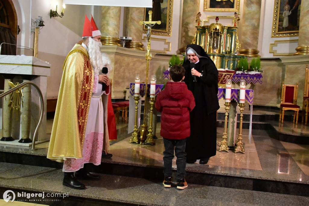 Wizyta Świętego Mikołaja w Kościele św. Marii Magdaleny