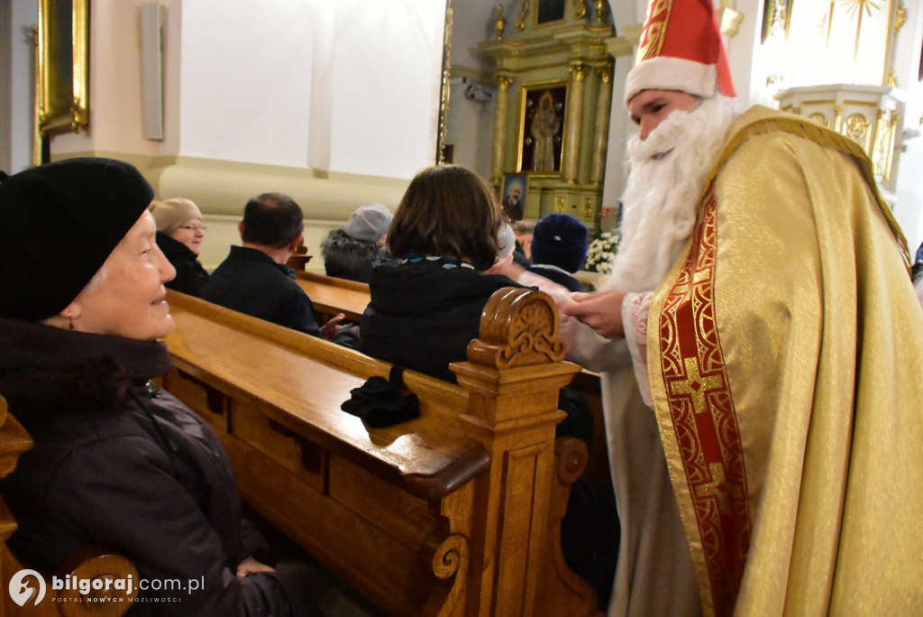 Wizyta Świętego Mikołaja w Kościele św. Marii Magdaleny