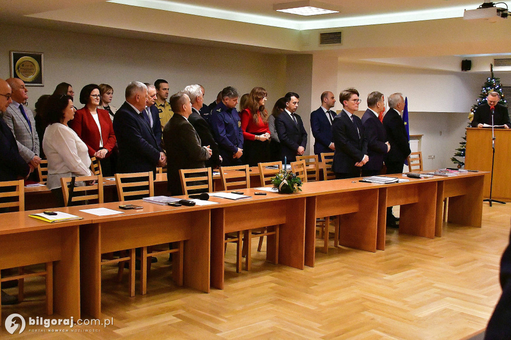 Spotkanie opłatkowe Rady Miasta Biłgoraj