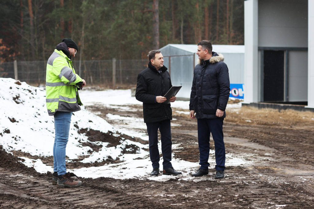 Nowy budynek usługowy dla Zarządu Dróg Powiatowych w Biłgoraju - zakończenie budowy