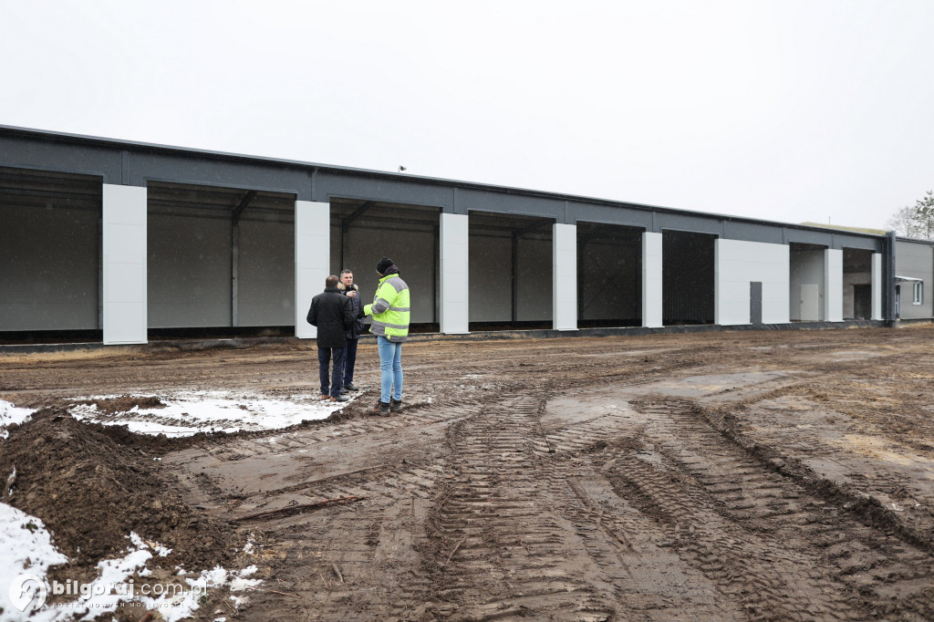 Nowy budynek usługowy dla Zarządu Dróg Powiatowych w Biłgoraju - zakończenie budowy