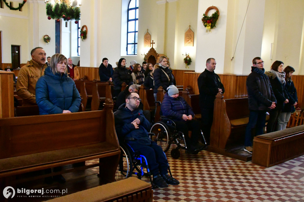 Świąteczne spotkanie osób niepełnosprawnych i chorych w Tereszpolu