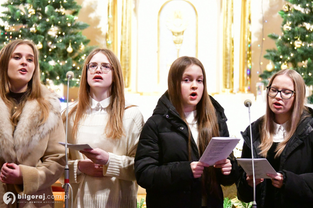 Koncert kolęd w parafii Wniebowzięcia NMP w Biłgoraju