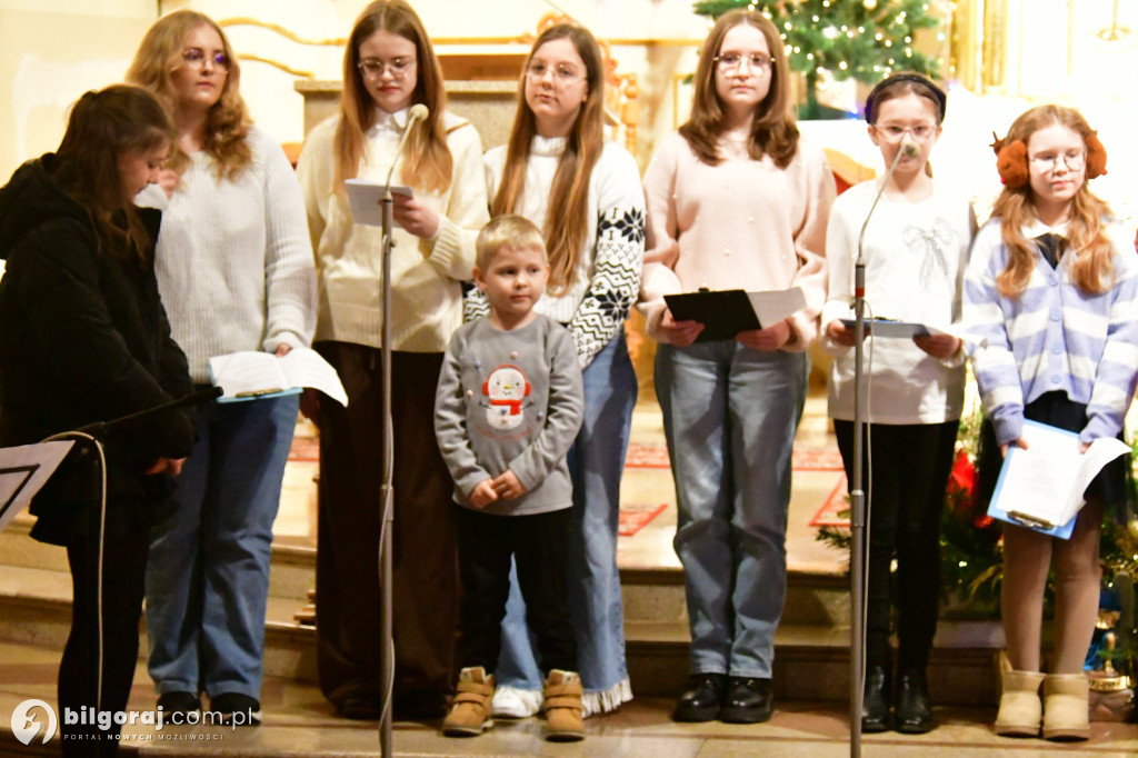 Koncert kolęd w parafii Wniebowzięcia NMP w Biłgoraju