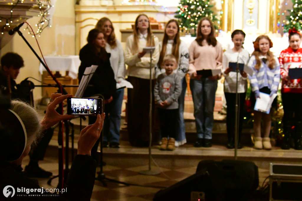 Koncert kolęd w parafii Wniebowzięcia NMP w Biłgoraju