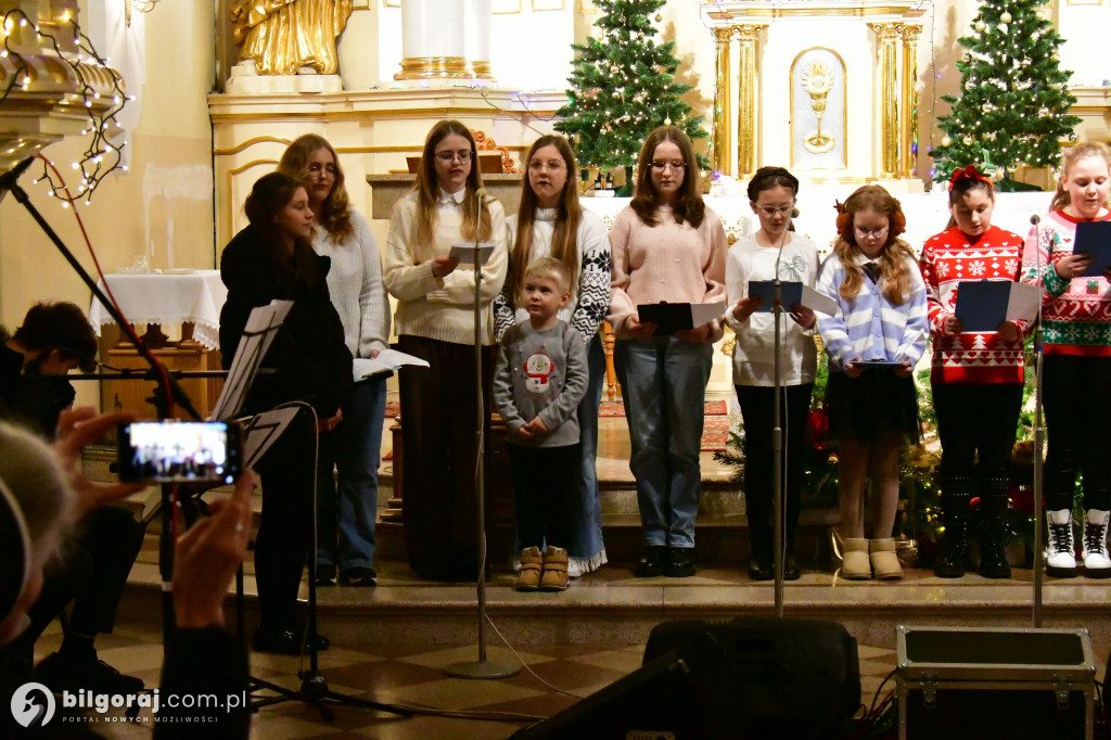 Koncert kolęd w parafii Wniebowzięcia NMP w Biłgoraju